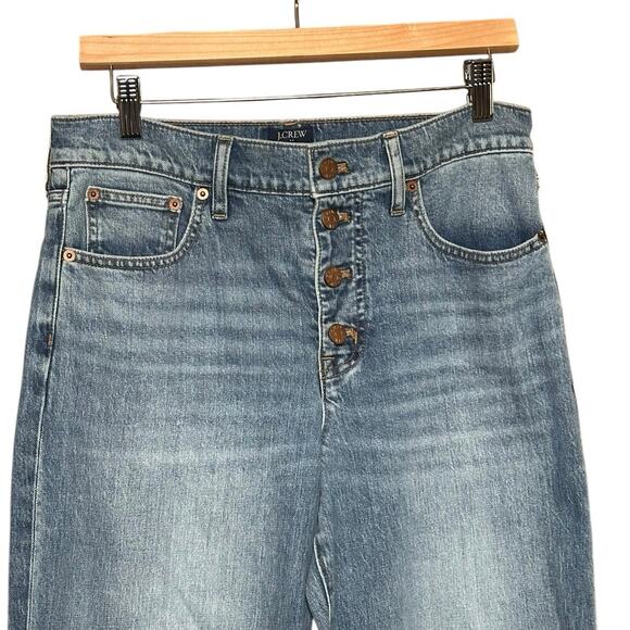 NWT J.CREW Full-Length Wide-Leg Jeans - Women’s Size 28 - Picture 5 of 10